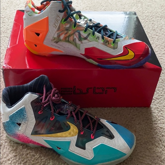 Nike “What The Lebron” XI Premium multicolor SZ 14 main image 8